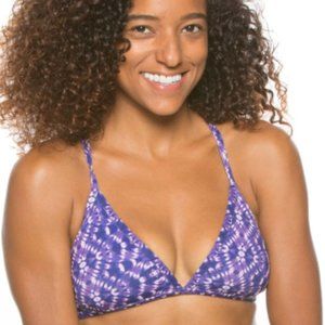 Jolyn Slater Print Triangle Top, Size XL